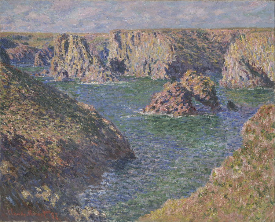 Port-Domois, Belle Isle - Claude Monet