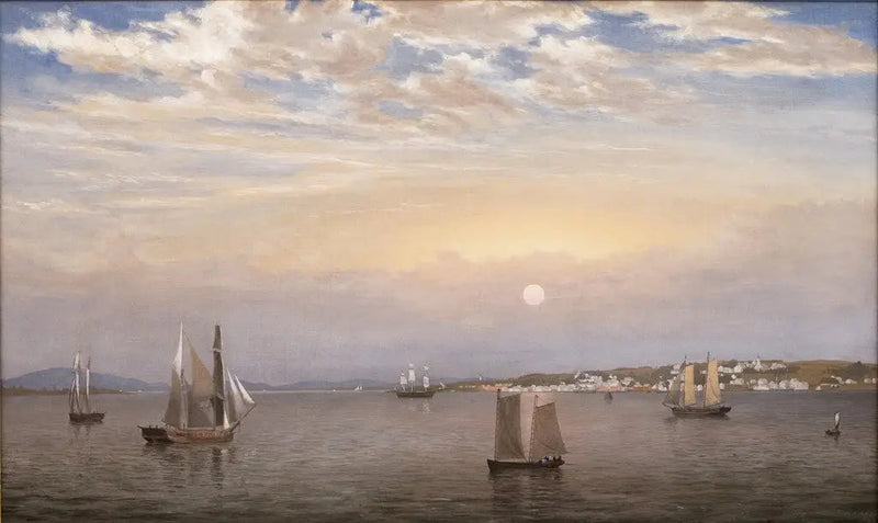 Port and City of Castine - Fitz Henry Lane
