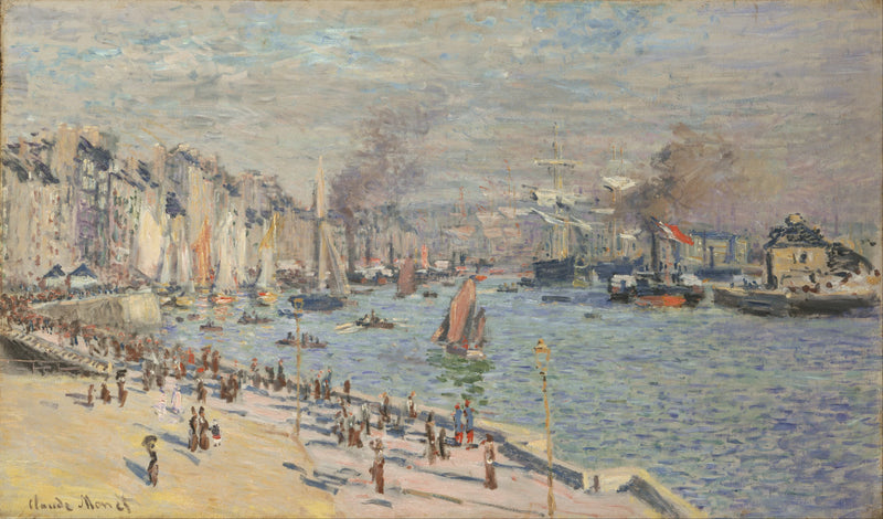 Port of Le Havre W297 - Claude Monet
