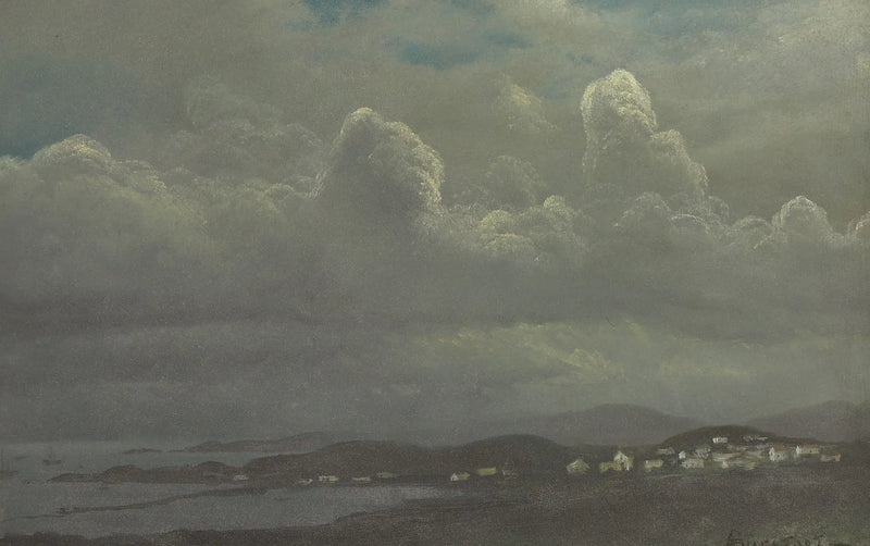 Port Richmond, San Francisco Bay - Albert Bierstadt