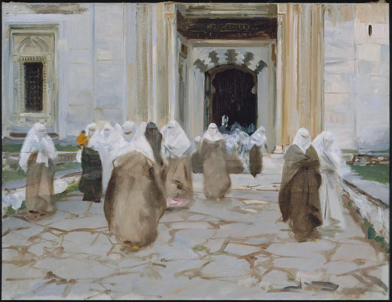 Door of a mosque - John Singer Sargent