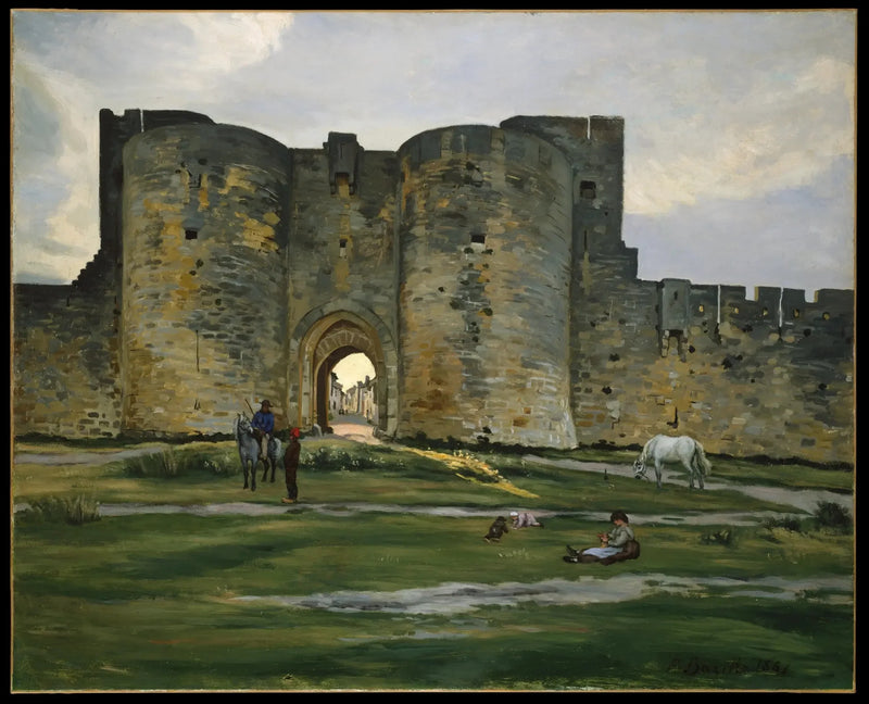 Queen's Gate in Aigues-Mortes - Frédéric Bazille