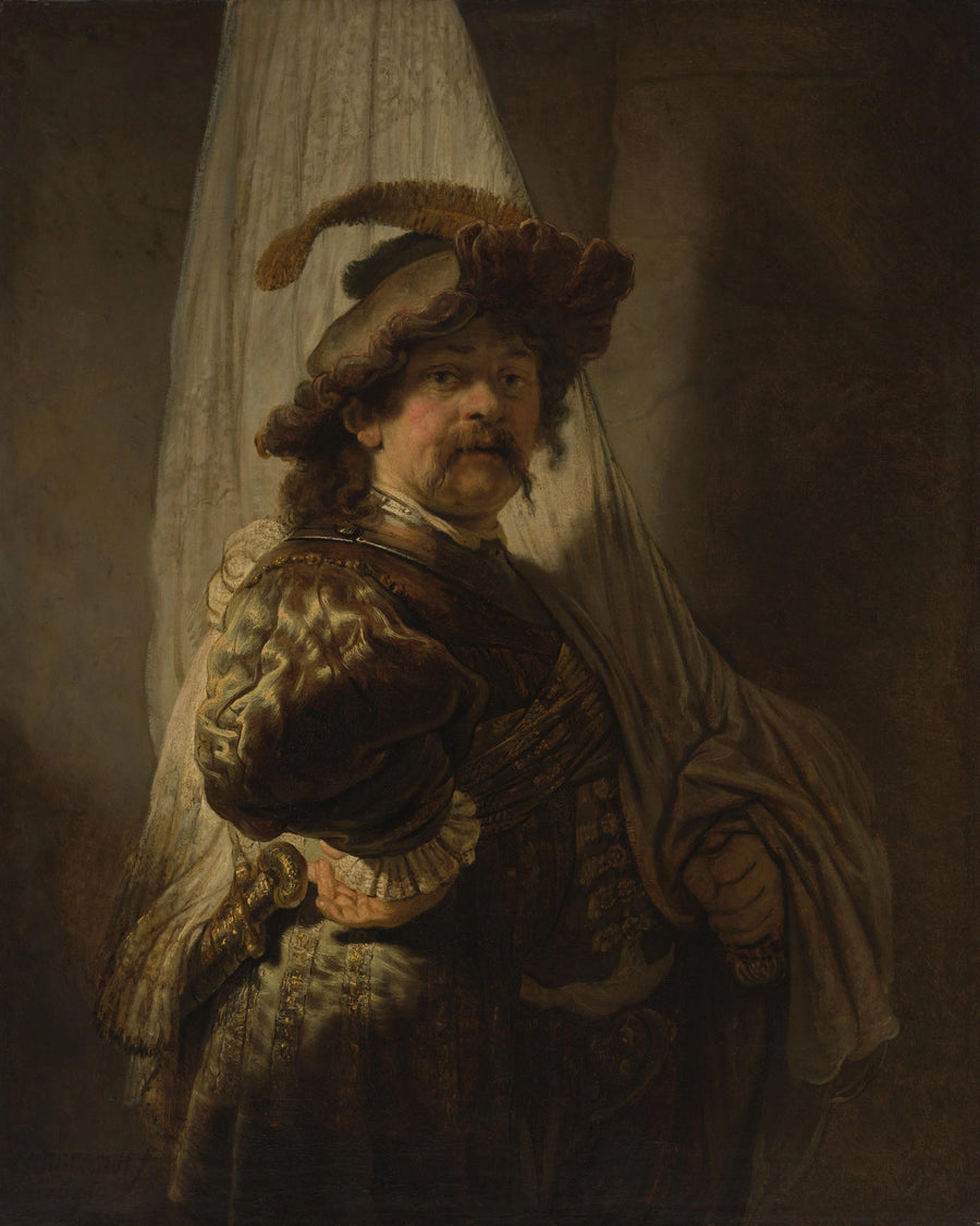 The Flag Bearer - Rembrandt