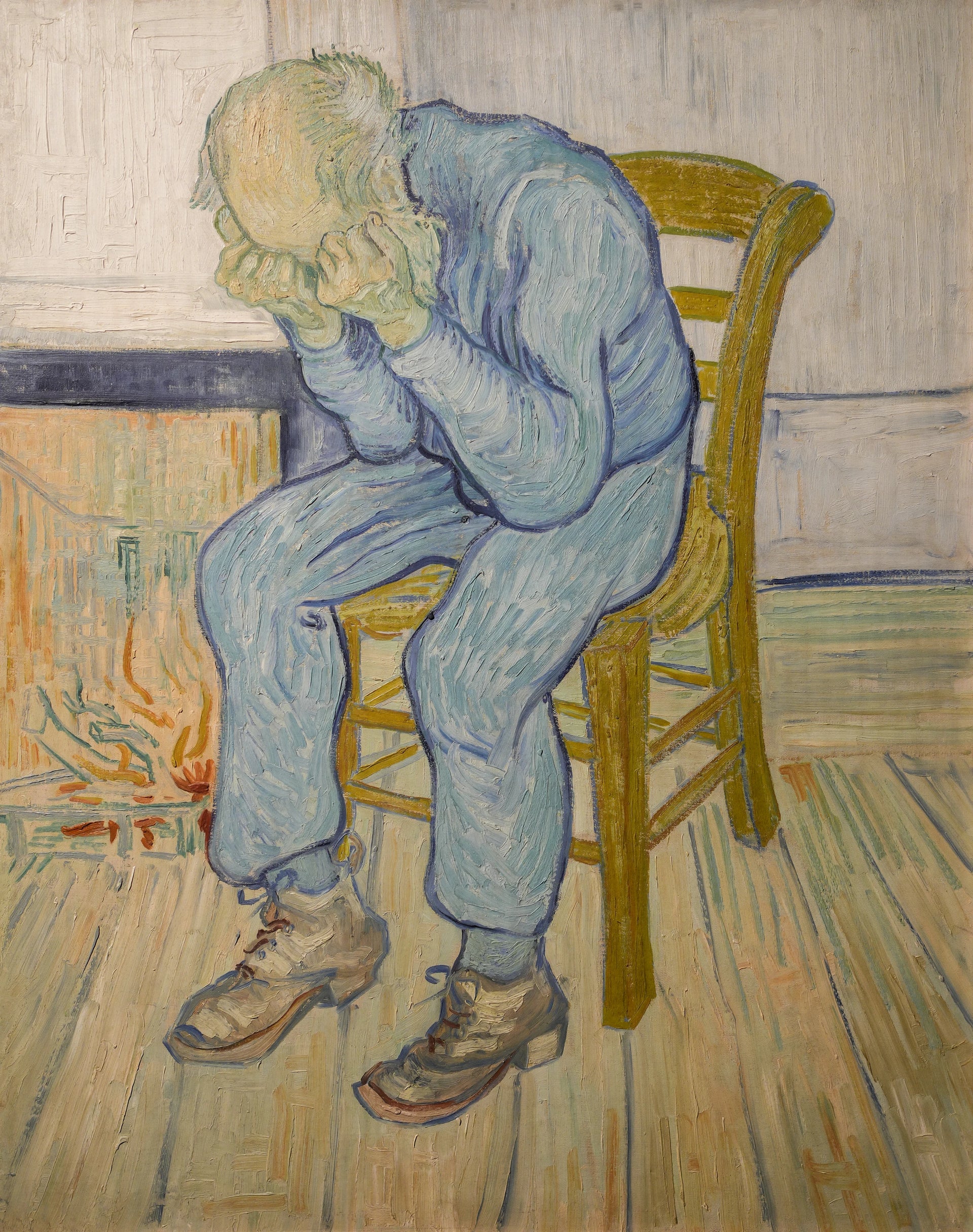 À la porte de l’éternité de Vincent van Gogh, Kröller-Müller Museum, KM 111.041