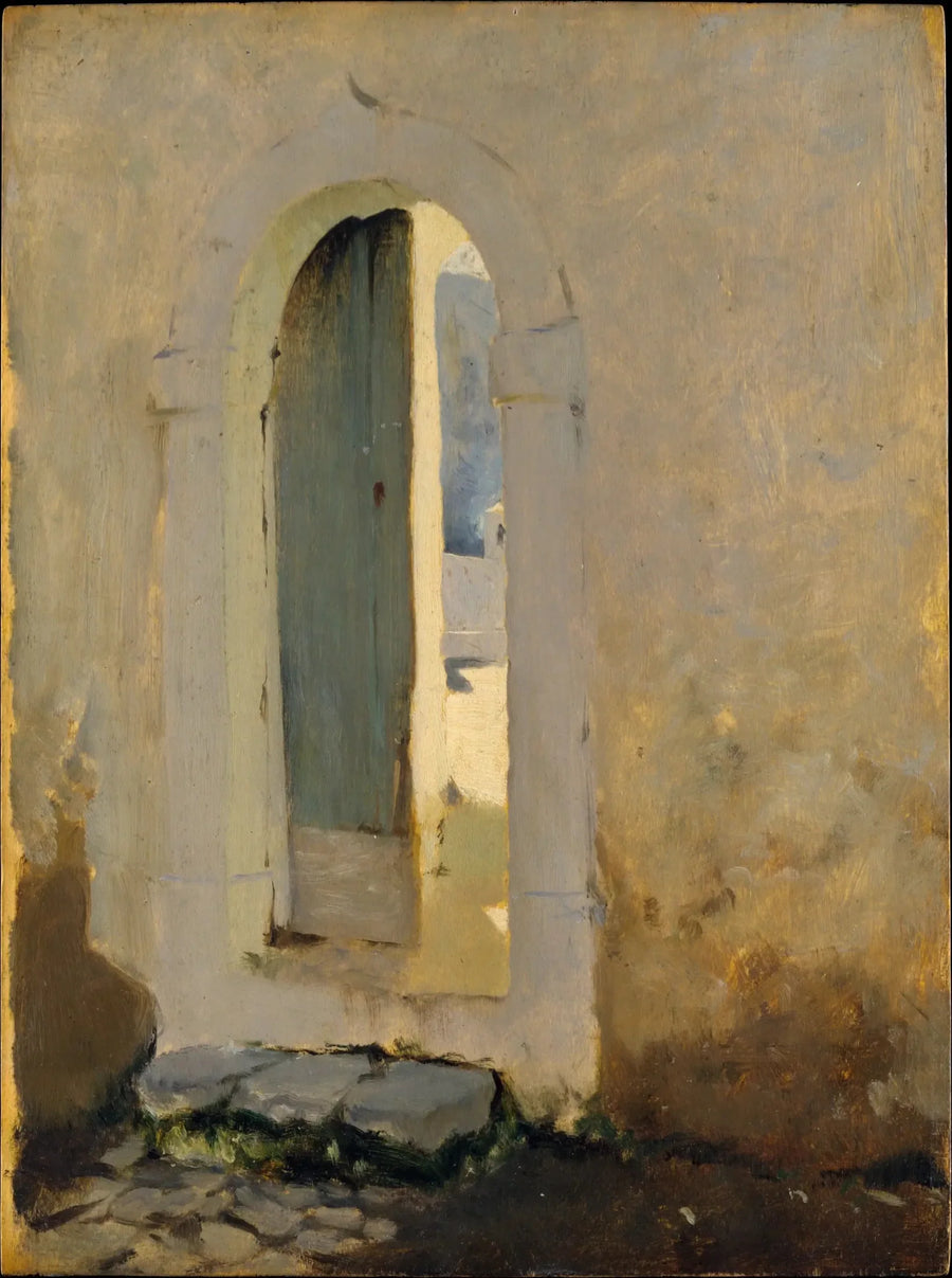 Open Door, Morocco - John Singer Sargent