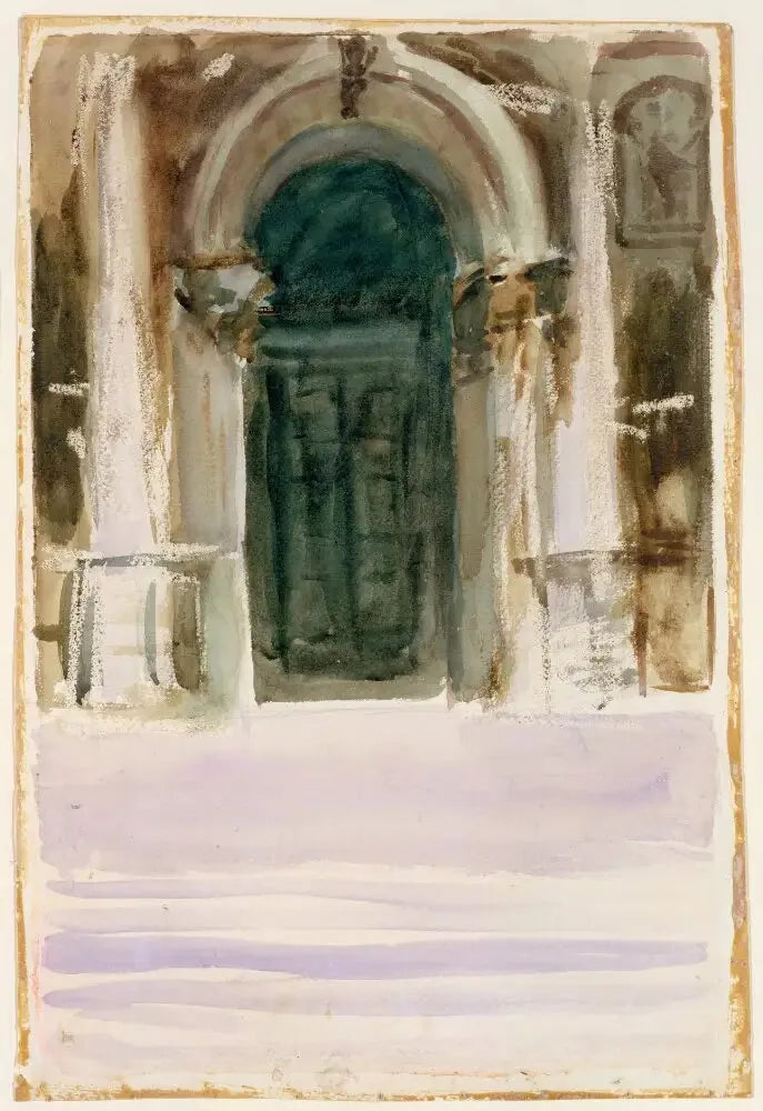 Green Door, Santa Maria della Salute - John Singer Sargent