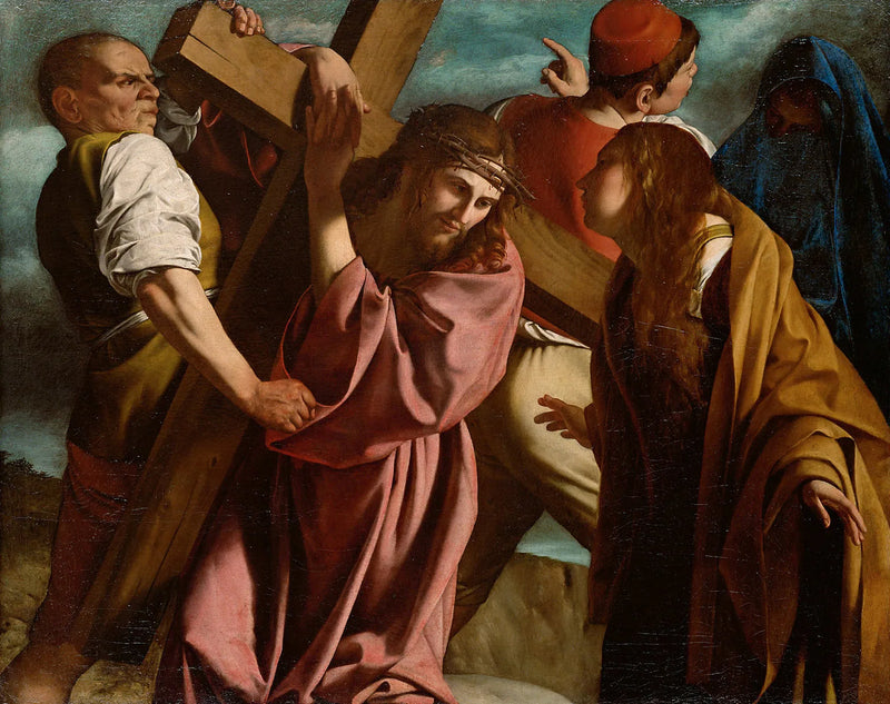 Carrying the Cross - Orazio Gentileschi