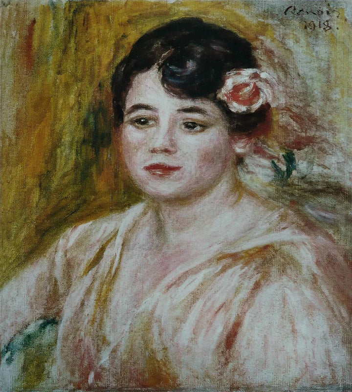 Portrait of Adèle Besson - Pierre-Auguste Renoir