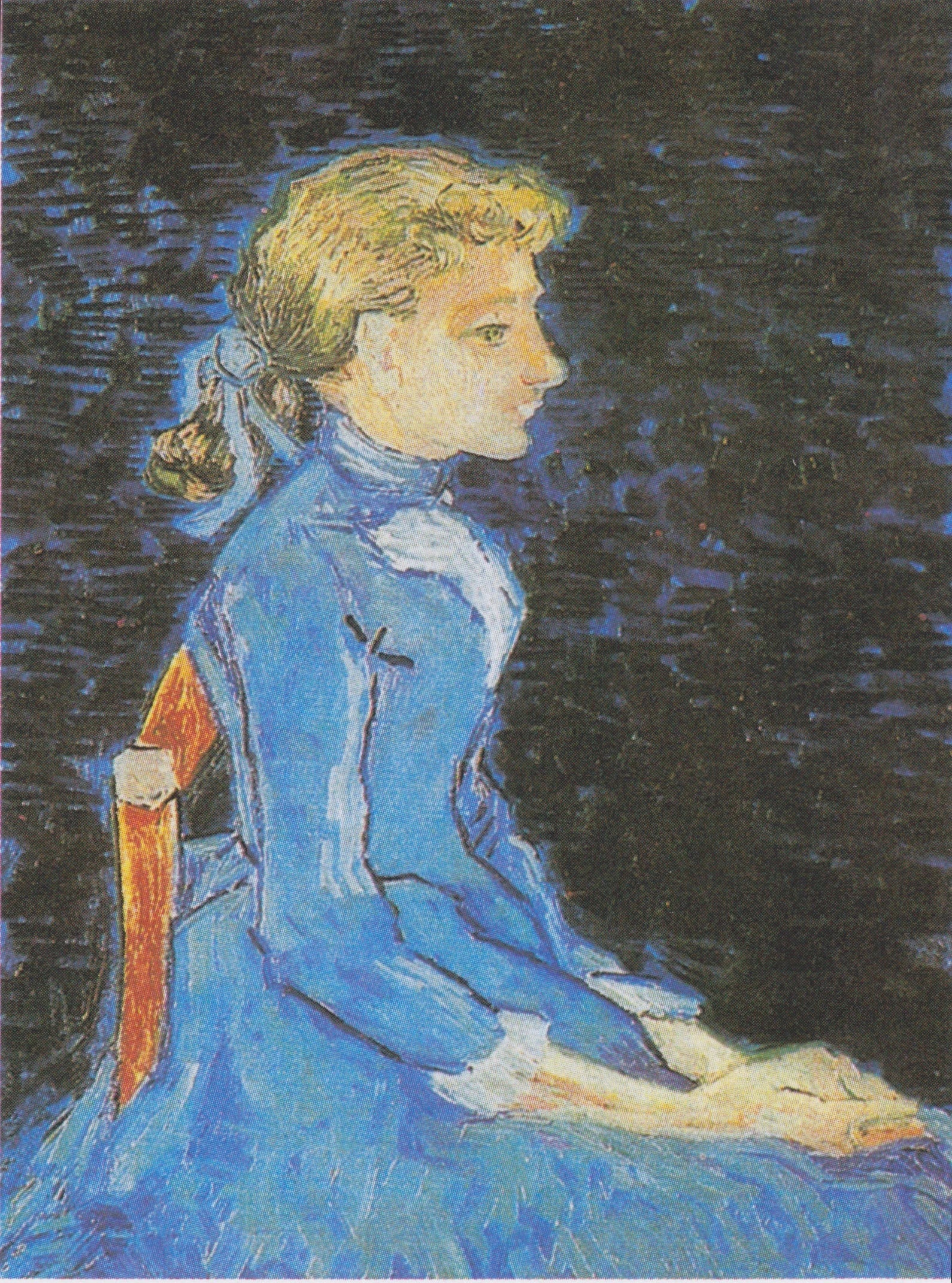 Portrait d’Adeline Ravoux, version F769, Vincent van Gogh, 1890