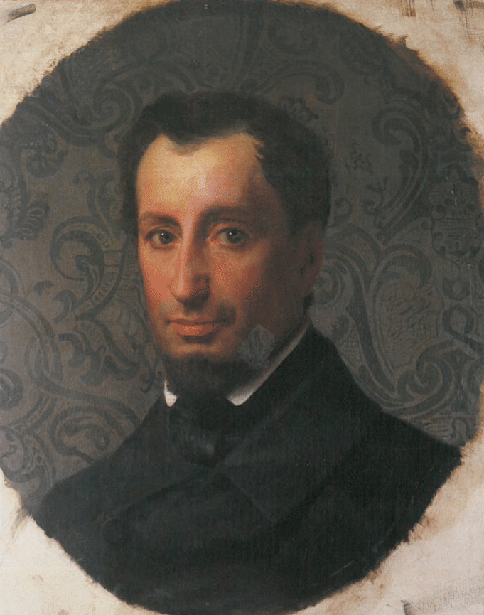 Portrait d’Adolf Bouguereau, oncle de l’artiste de William-Adolphe Bouguereau