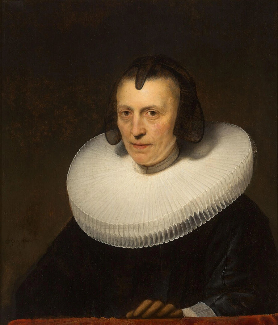Portrait of Aletta Adriaensdochter - Rembrandt