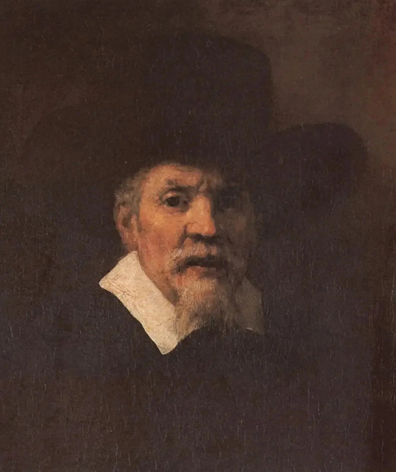 Portrait of a man, perhaps Arnout Tholincx - Rembrandt