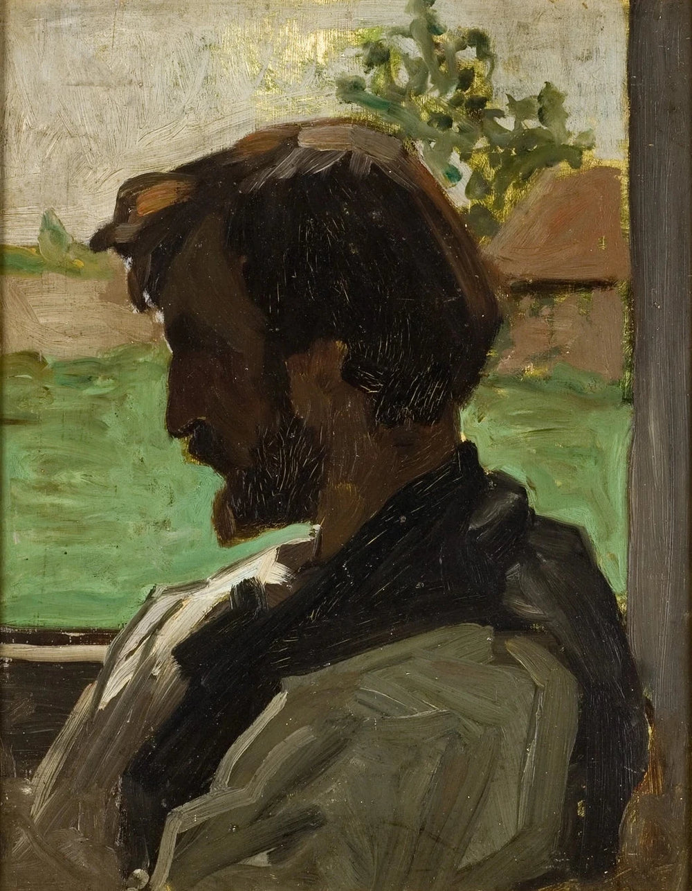 Portrait de Frédéric Bazille par Claude Monet, 1864, musée Fabre