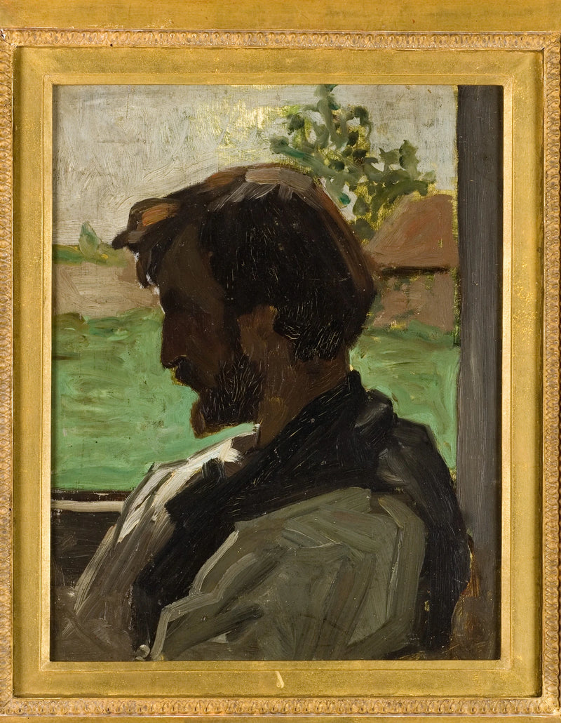 Portrait of Frédéric Bazille - Claude Monet