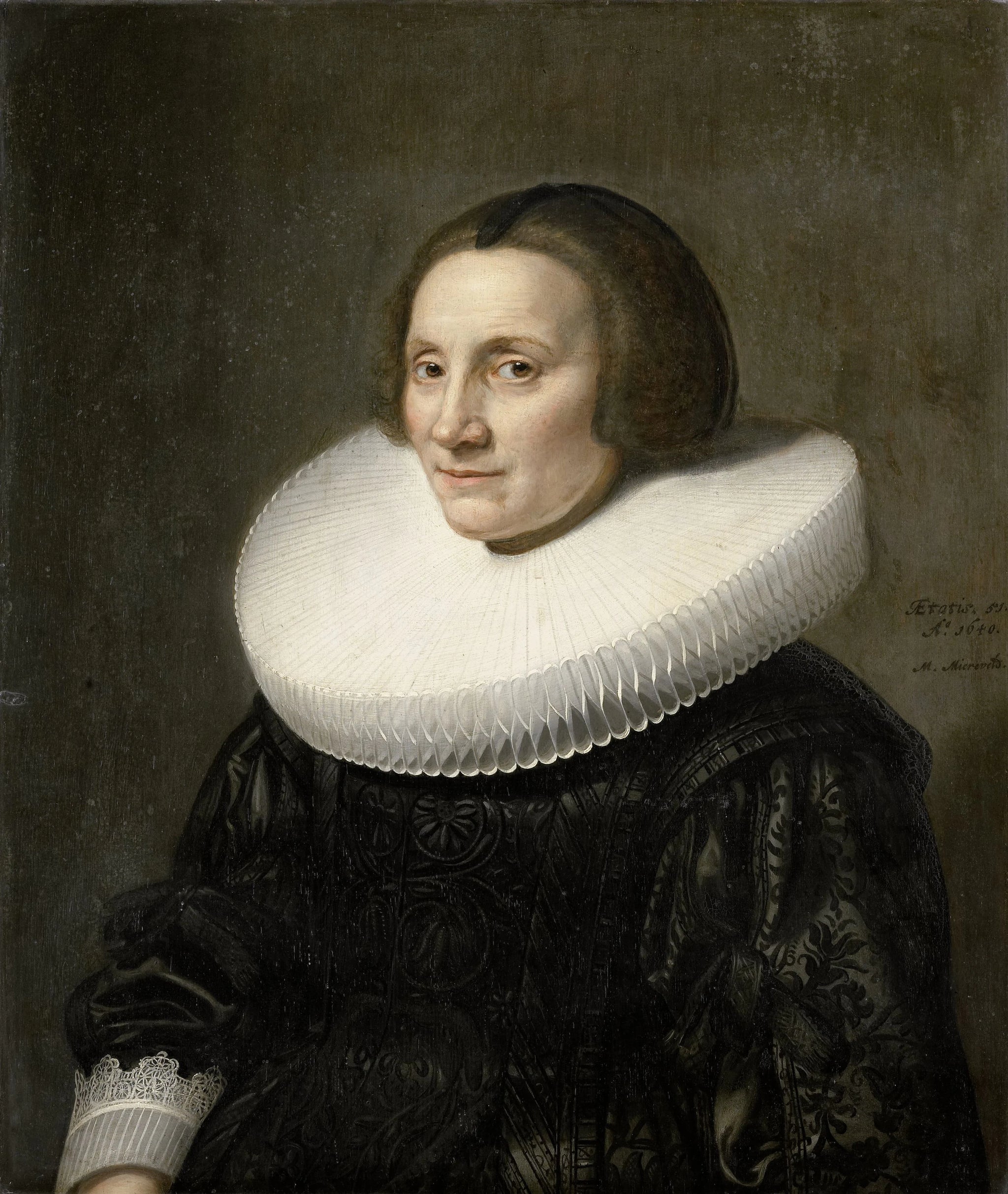 Portrait de Caecilia van Beresteyn (1589-1661) - Michiel van Mierevelt