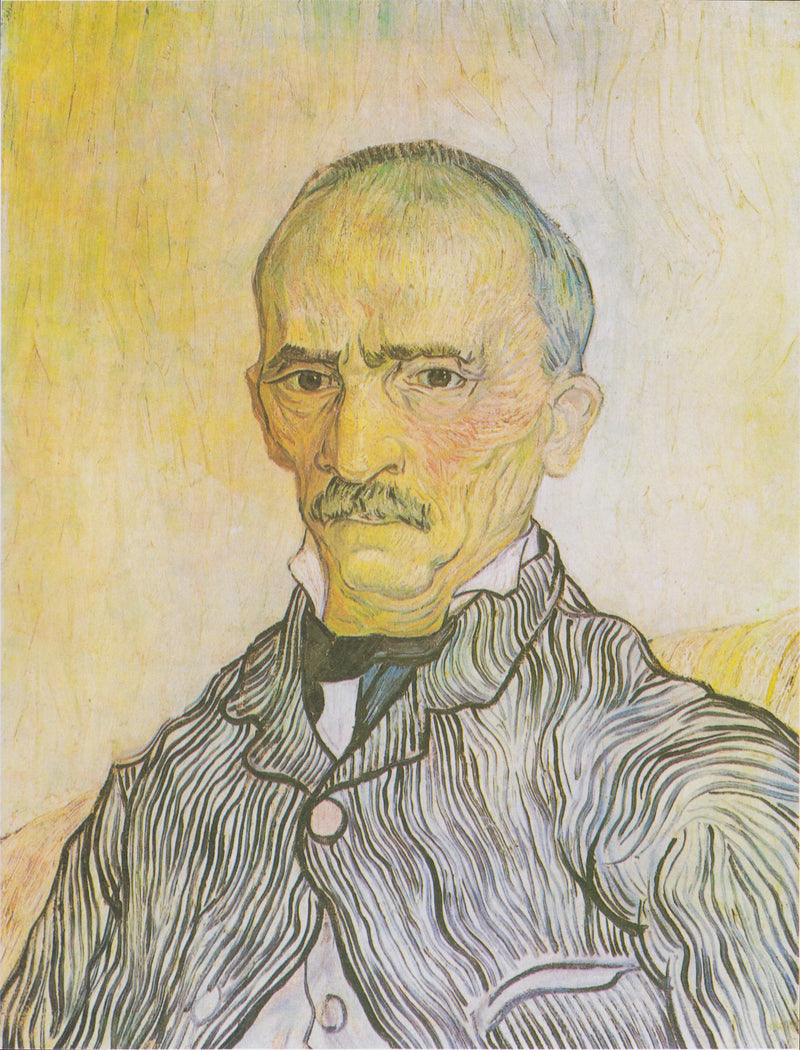 Portrait of Superintendent Trabuc at Saint-Paul Hospital - Vincent van Gogh