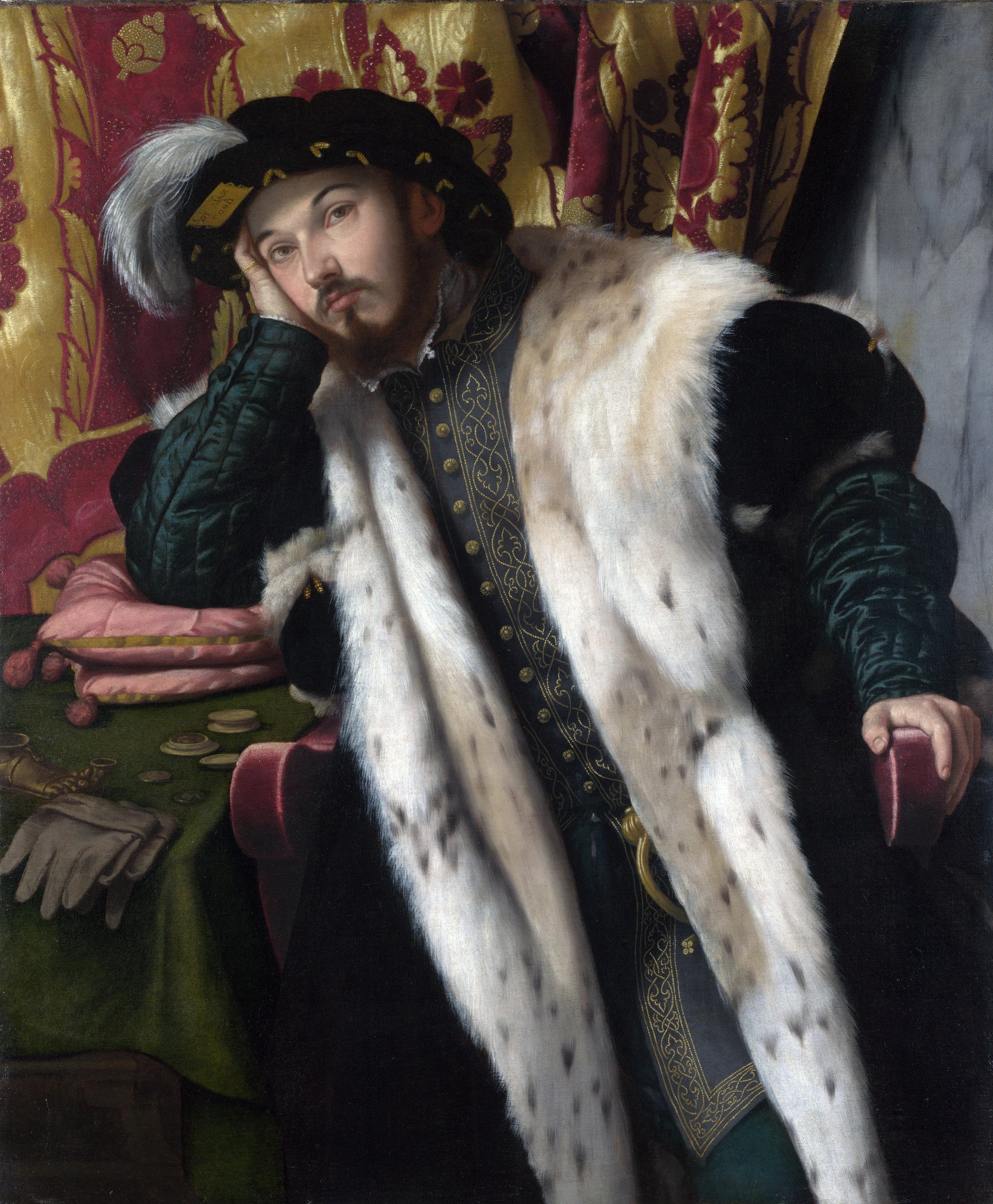 Portrait du Comte Fortunato Martinengo - Alessandro Bonvicino
