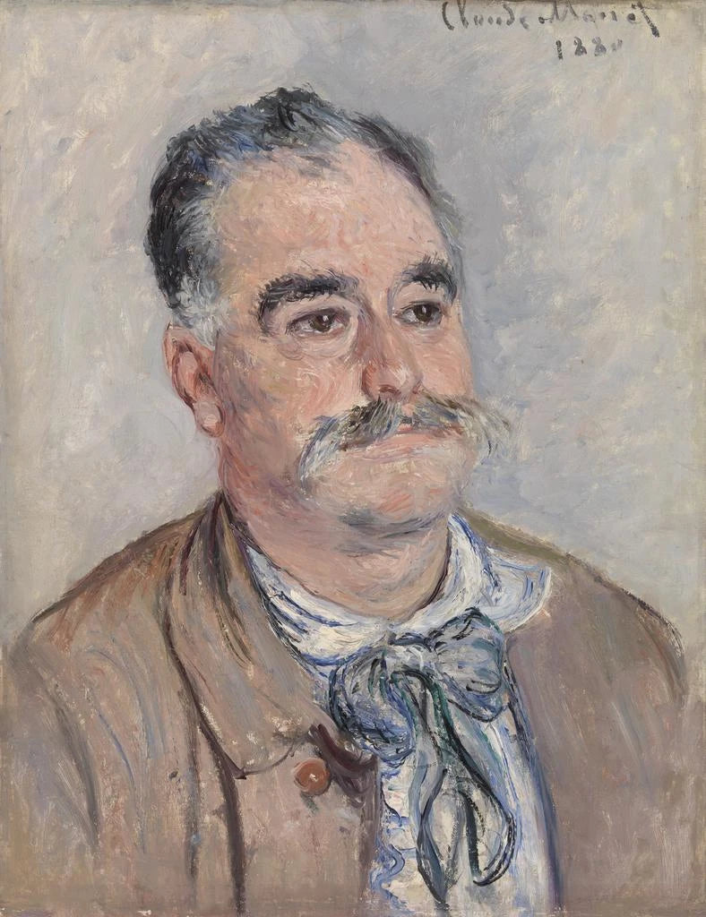 Portrait of Monsieur Coqueret (father) W618 - Claude Monet