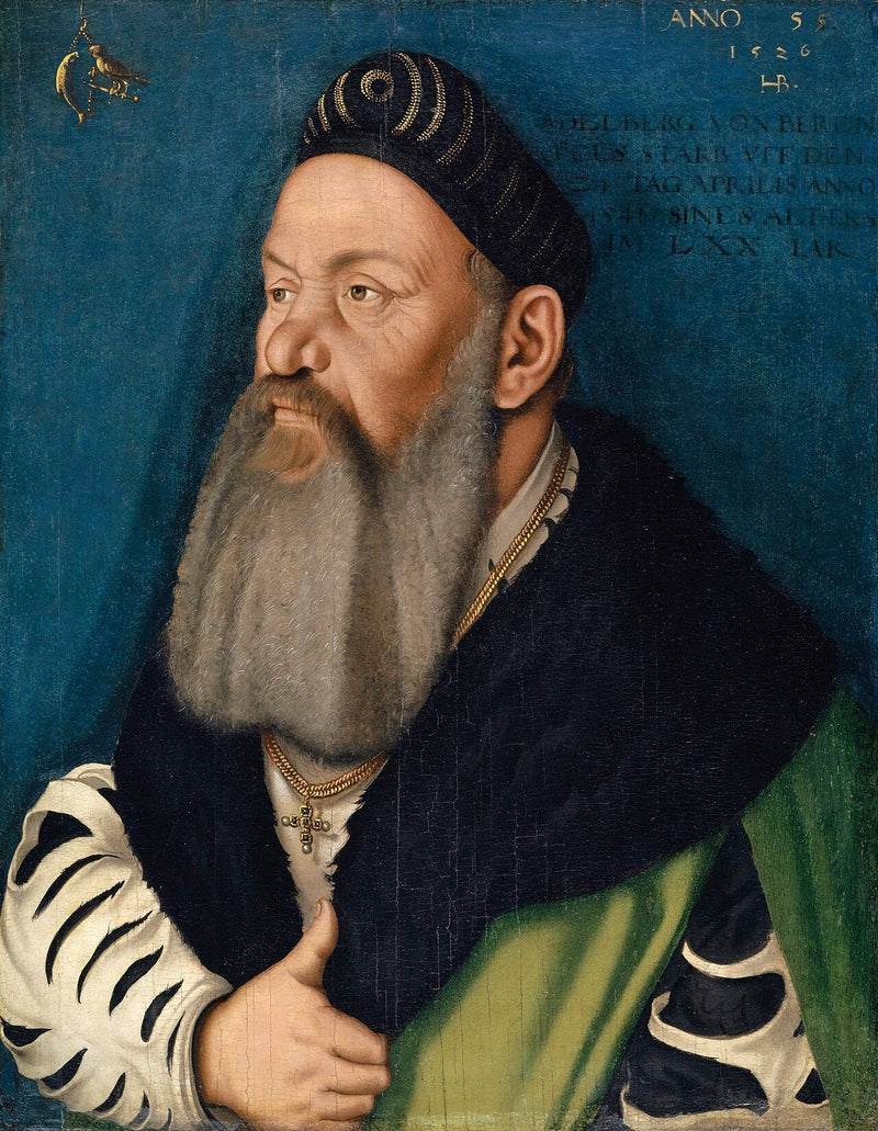 Portrait of Adelberg III. de Bärenfels - Hans Baldung Grien