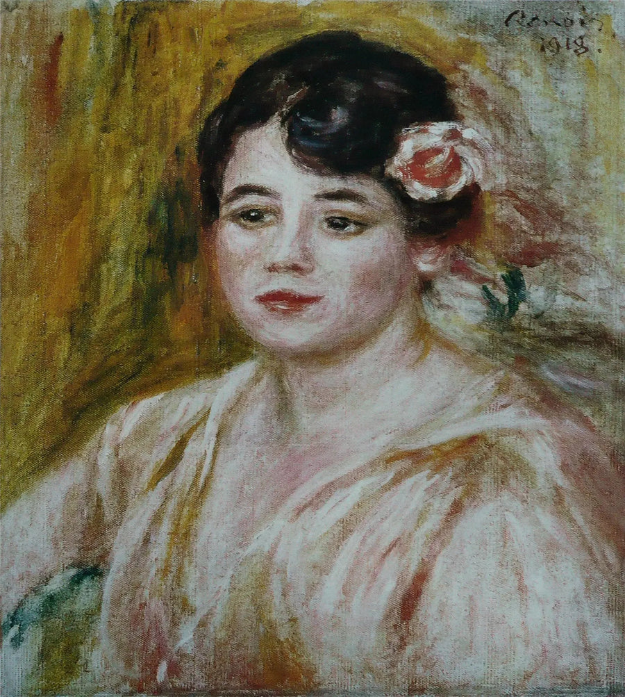 Portrait of Adèle Besson - Pierre-Auguste Renoir
