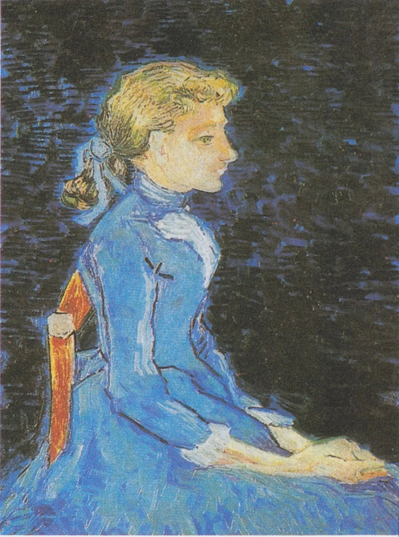Portrait of Adeline Ravoux - Vincent van Gogh