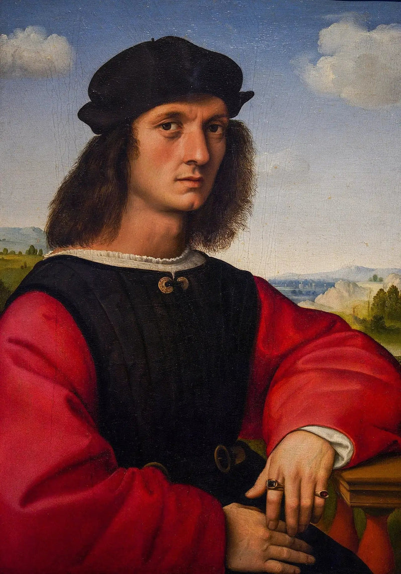 Portrait of Agnolo Doni - Raphael Sanzio