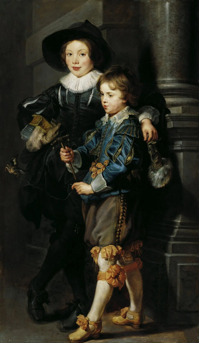 Portrait of Albert and Nicolas Rubens - Peter Paul Rubens