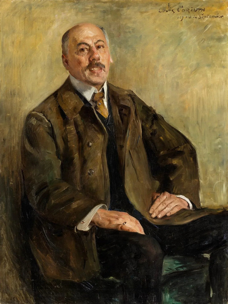 Portrait d'Albert Kaumann - Lovis Corinth