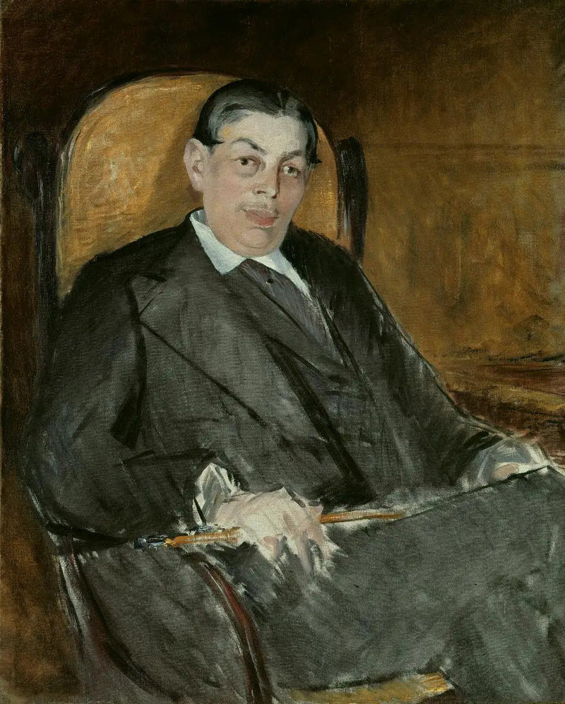 Portrait of Albert Wolff - Édouard Manet