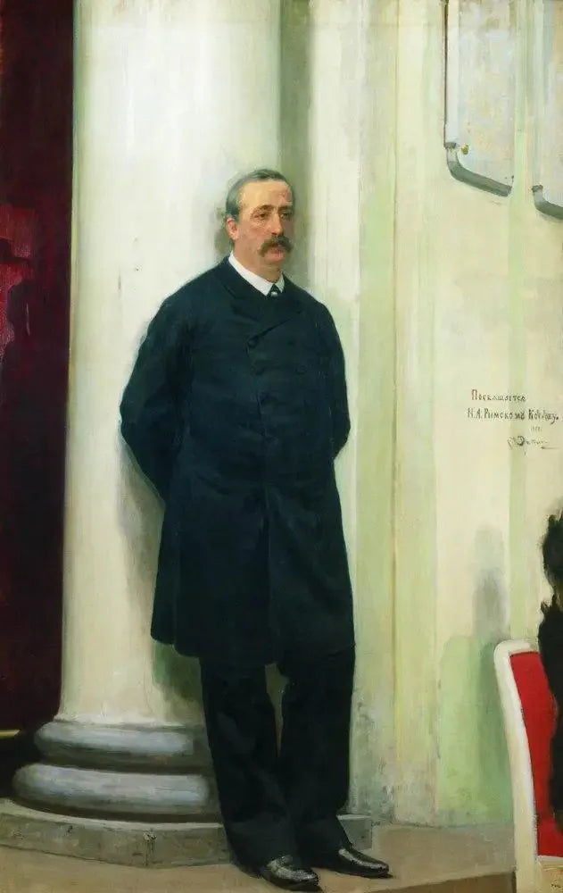 Portrait of Alexandre Borodine - Ilya Repin