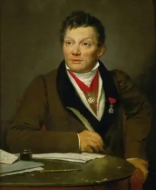 Portrait of Alexandre Lenoir - Jacques-Louis David