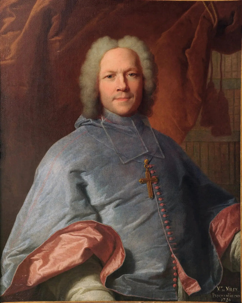 Portrait of Alexandre Milon de Mesme - Hyacinthe Rigaud
