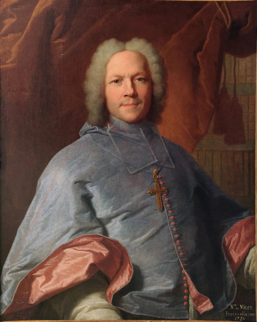Portrait of Alexandre Milon de Mesme - Hyacinthe Rigaud