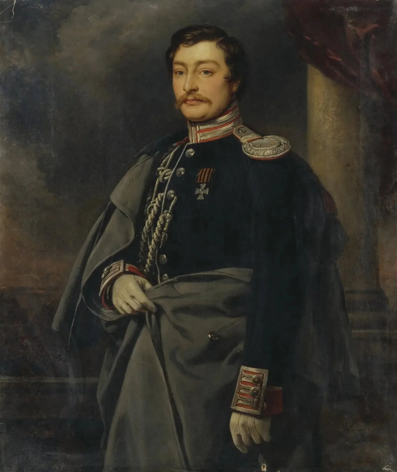 Portrait of Alexandre P. von Benckendorff (1819 – 1851) - Charles de Steuben