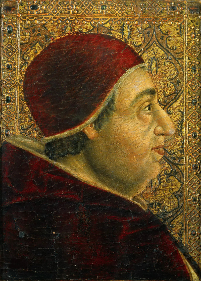 Portrait of Alexander VI (Borgia, 1492-1503) - Pedro Berruguete