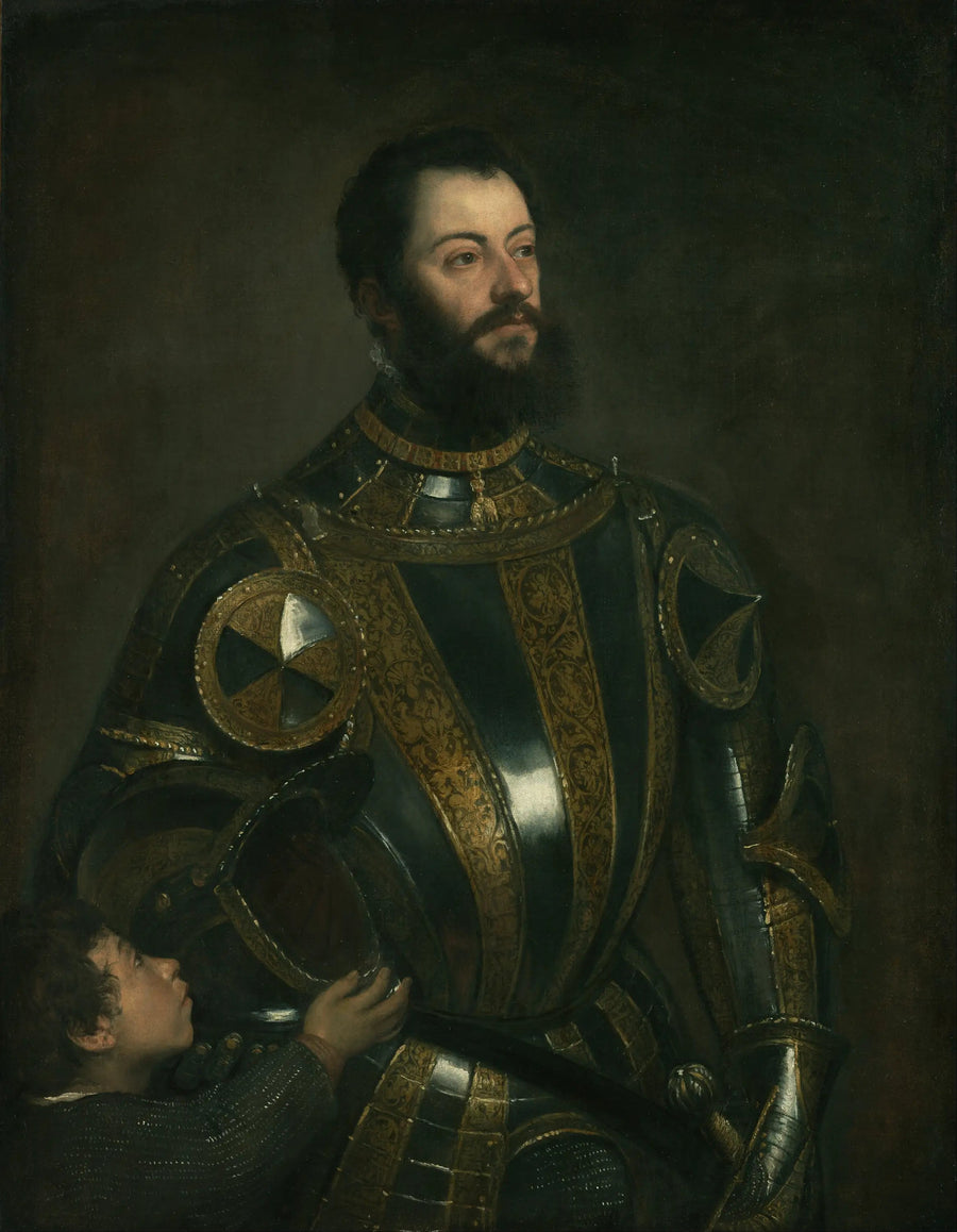 Portrait of Alphonse d'Avalos - Titian