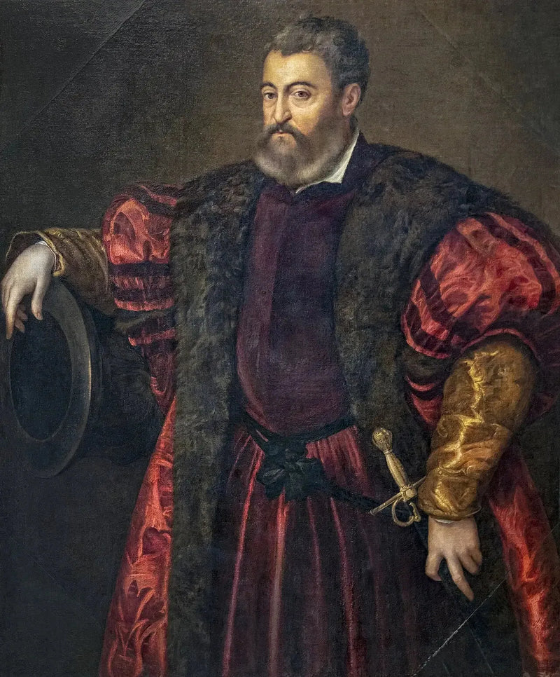 Portrait of Alfonso I d'Este - Titian