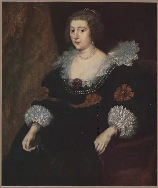 Portrait of Amalia van Solms-Braunfels, Princess of Orange (1602-1675) - Antoine van Dyck