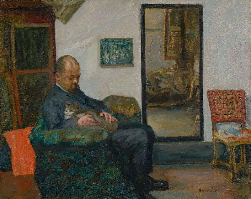 Portrait of Ambroise Vollard - Pierre Bonnard
