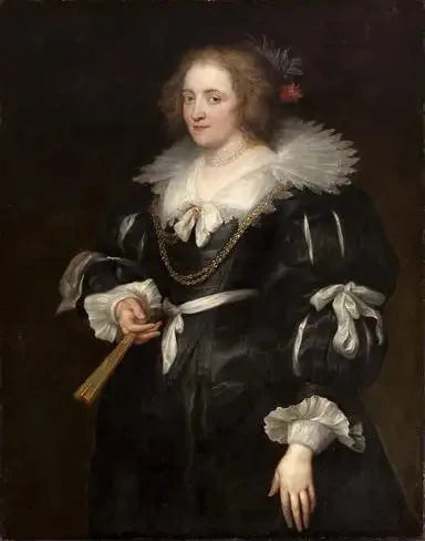 Portrait of Amélie de Solms-Braunfels - Antoine van Dyck