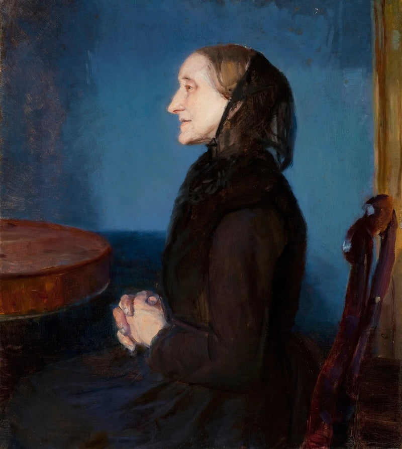 Portrait of Ane Hedvig Brøndum - Anna Ancher