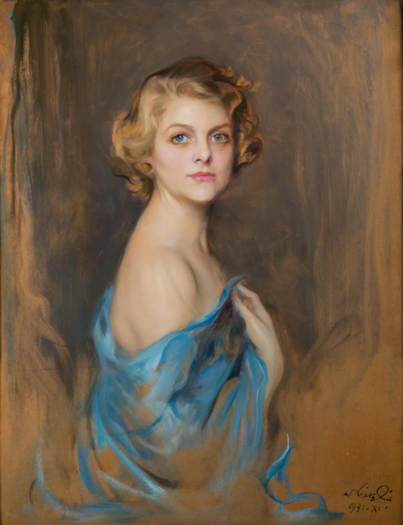 Portrait of Anita Strawbridge, Mrs. Theodore P. Grosvenor - Philip de László