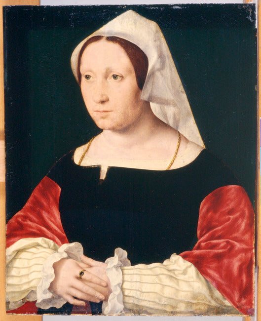 Portrait of Anna Laurensdr. van Spangen (....1548) - Joos van Cleve