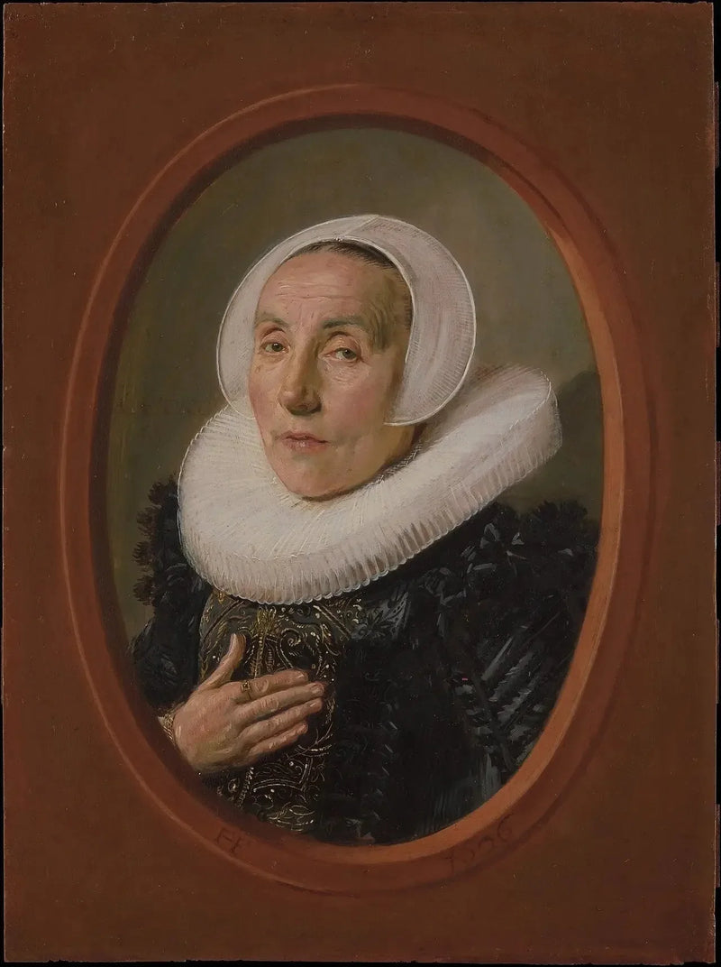 Portrait of Anna van der Aar (1576/77, circa 1626) - Frans Hals