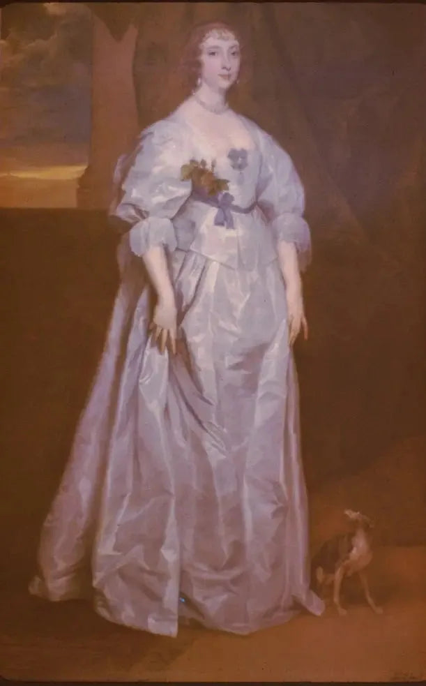 Portrait of Anne Carr, Lady Russell - Antoine van Dyck