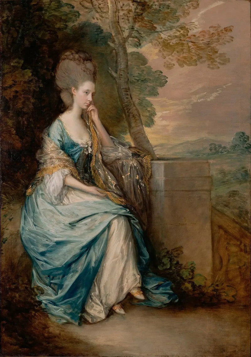 Portrait of Anne, Countess of Chesterfield - Thomas Gainsborough