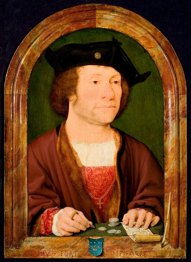 Portrait of Antheunis van Hilten - Joos van Cleve