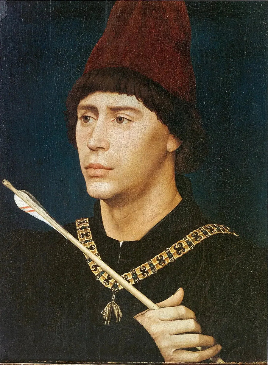 Portrait of Antoine de Bourgogne - Rogier van der Weyden