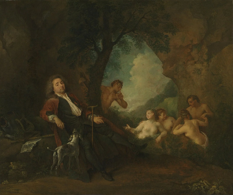 Portrait of Antoine de La Roque - Antoine Watteau