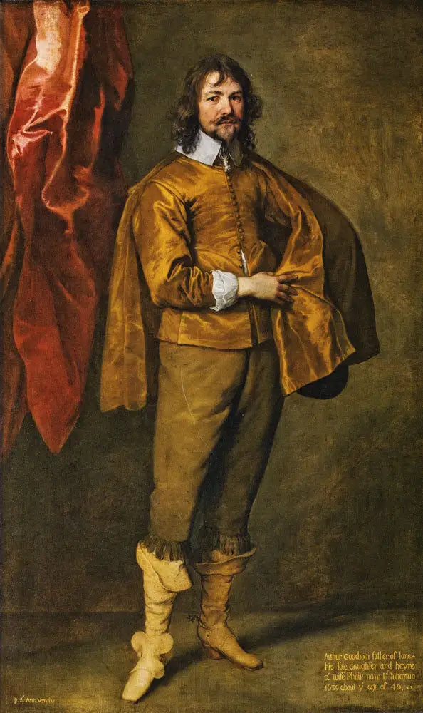 Portrait of Arthur Goodwin (died in 1643) - Antoine van Dyck
